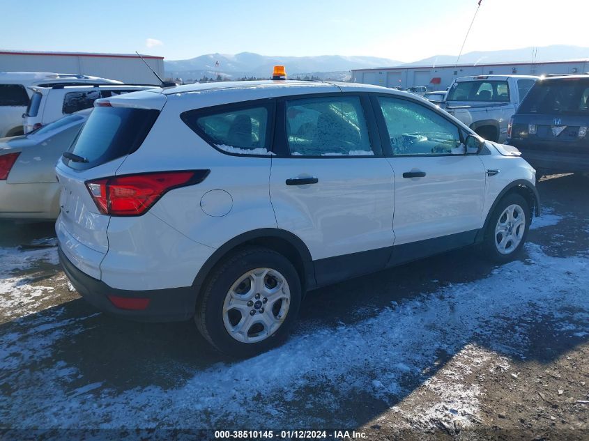 2019 FORD ESCAPE S - 1FMCU0F73KUB31503