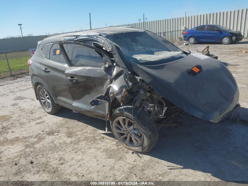 Lot #2524269600 2018 HYUNDAI TUCSON SEL salvage car