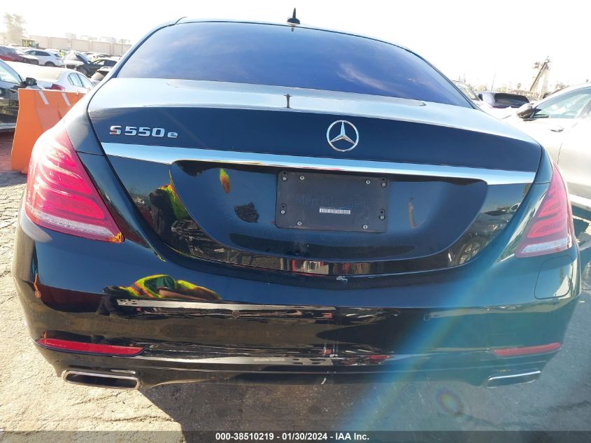 2017 MERCEDES-BENZ S 550E PLUG-IN HYBRID WDDUG6DB5HA327274
