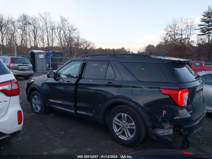 2022 FORD EXPLORER XLT - 1FMSK8DH6NGA20720