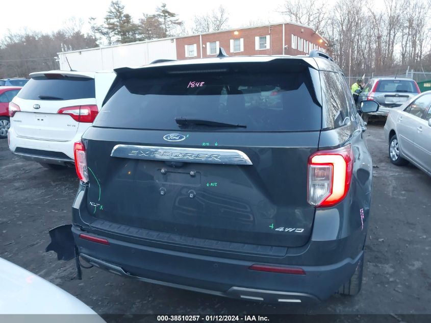 2022 FORD EXPLORER XLT - 1FMSK8DH6NGA20720
