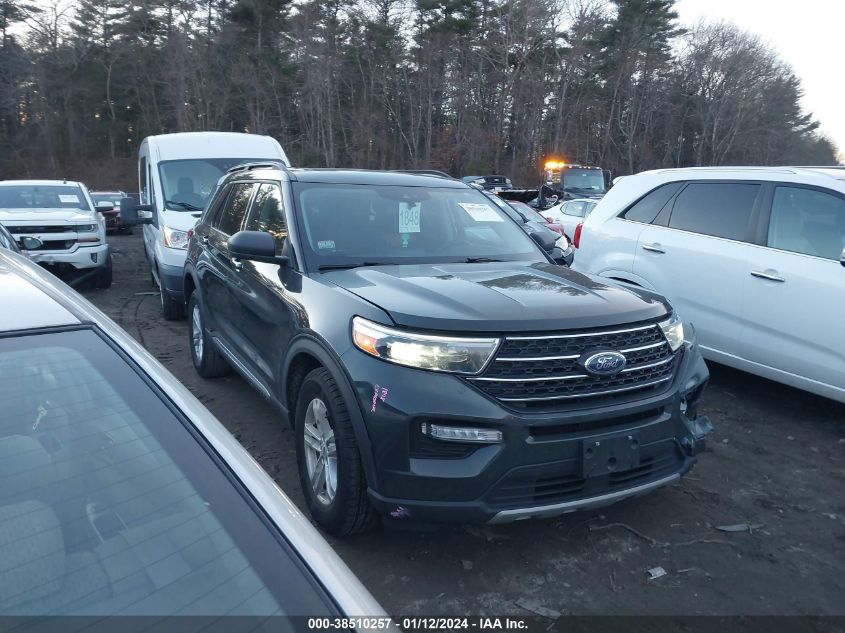 2022 FORD EXPLORER XLT - 1FMSK8DH6NGA20720