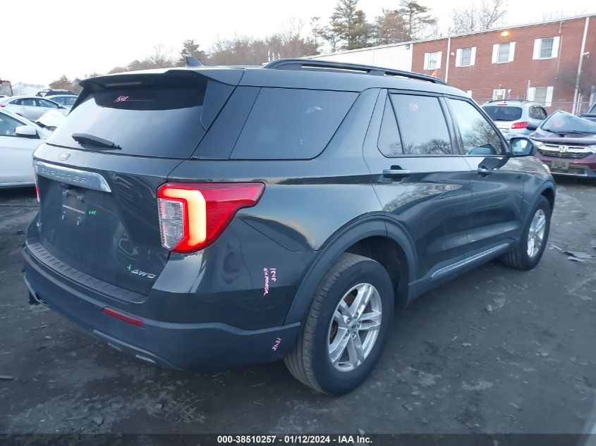 2022 FORD EXPLORER XLT - 1FMSK8DH6NGA20720