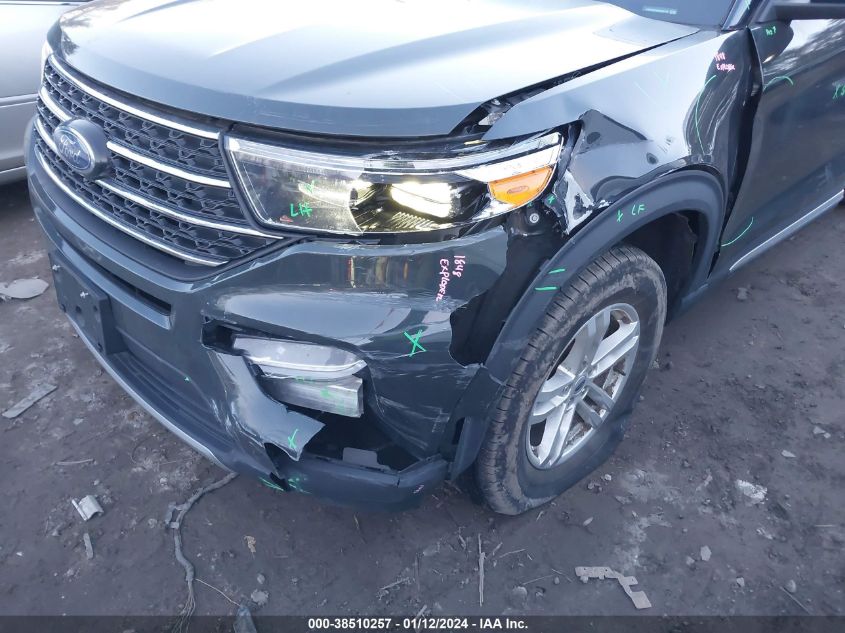 2022 FORD EXPLORER XLT - 1FMSK8DH6NGA20720