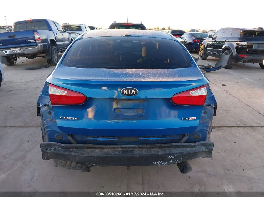 2014 KIA FORTE EX - KNAFX4A80E5093093