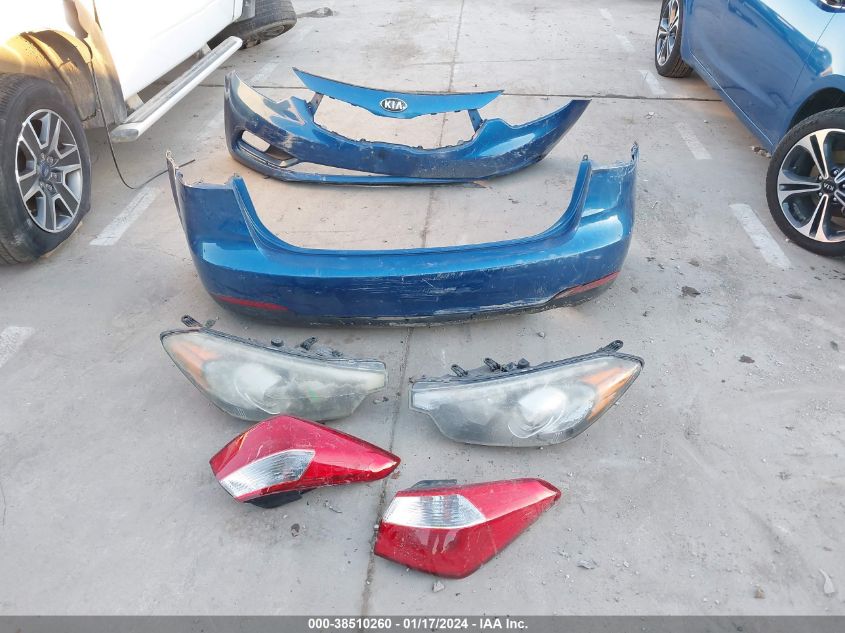 2014 KIA FORTE EX - KNAFX4A80E5093093