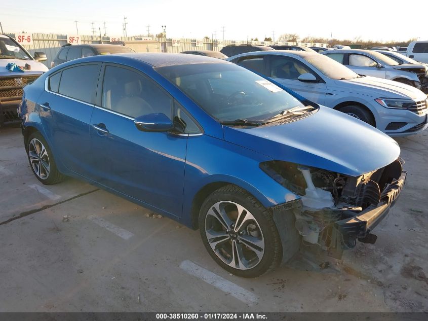 2014 KIA FORTE EX - KNAFX4A80E5093093