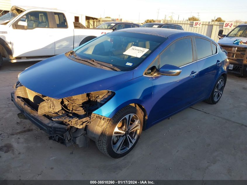 2014 KIA FORTE EX - KNAFX4A80E5093093