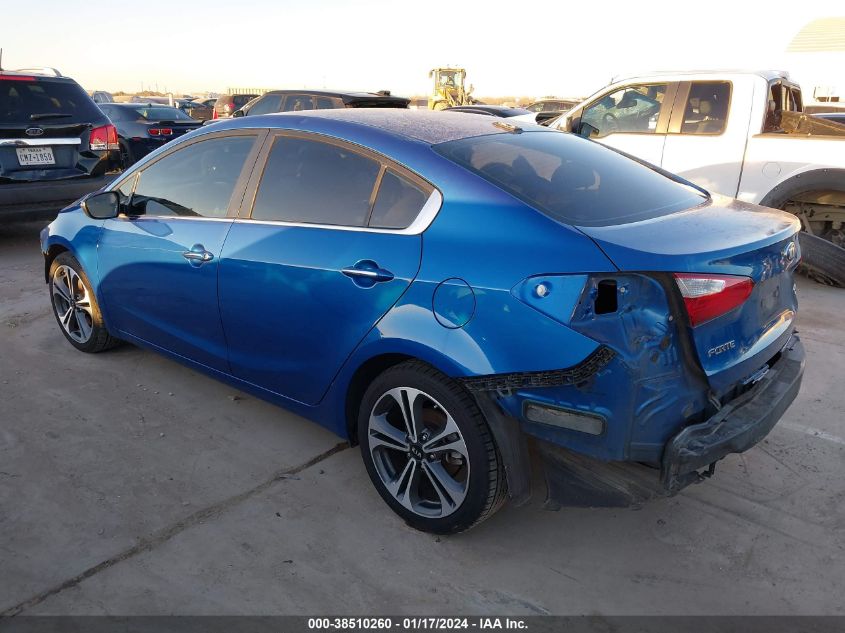 2014 KIA FORTE EX - KNAFX4A80E5093093