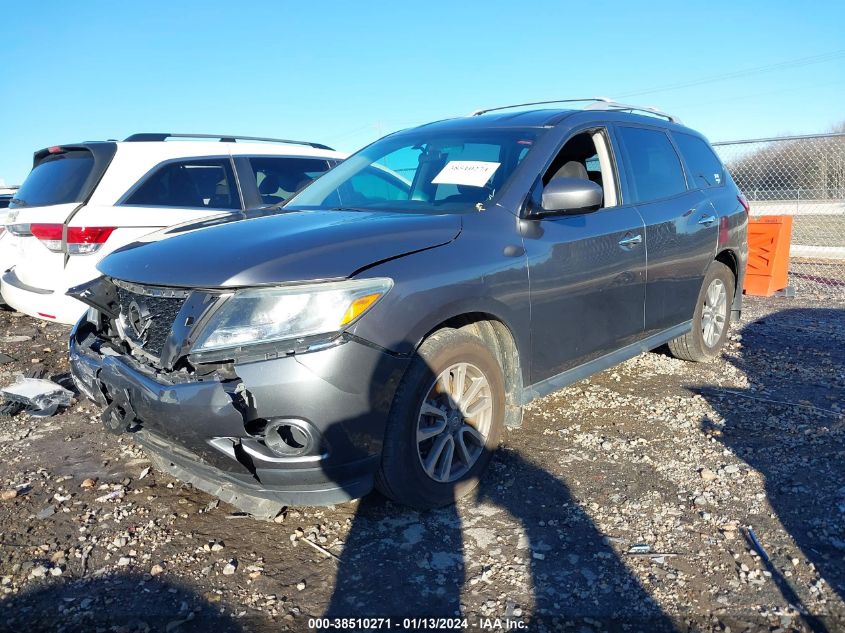 2016 NISSAN PATHFINDER S - 5N1AR2MM7GC624868