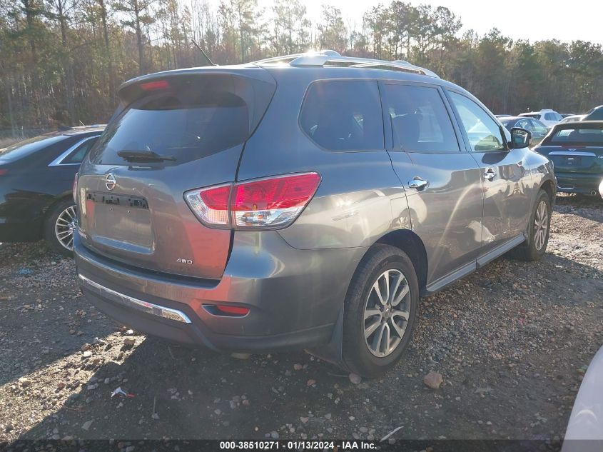 2016 NISSAN PATHFINDER S - 5N1AR2MM7GC624868