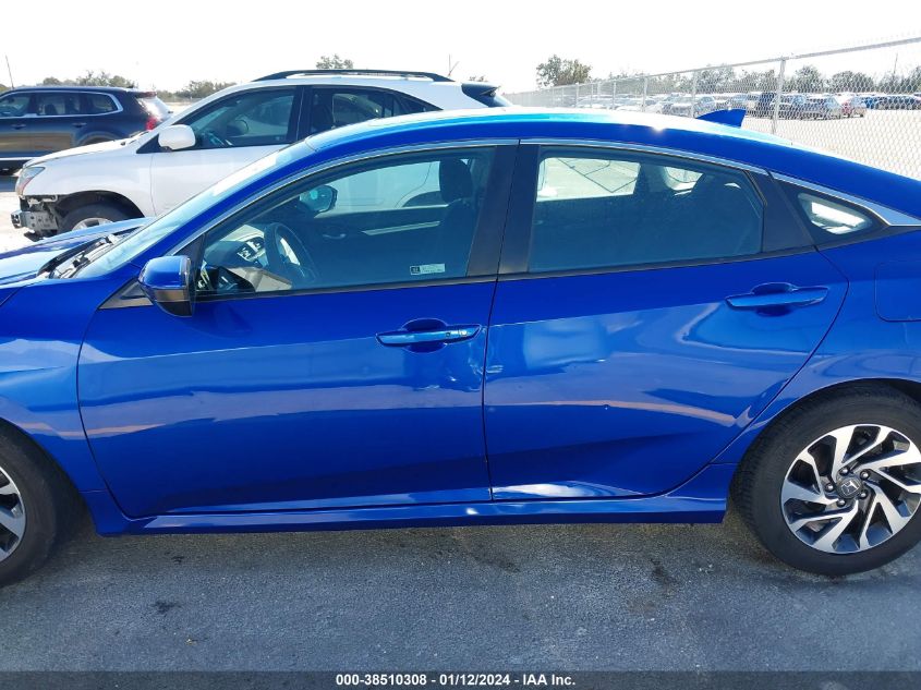 2018 HONDA CIVIC EX - 19XFC2F74JE016728