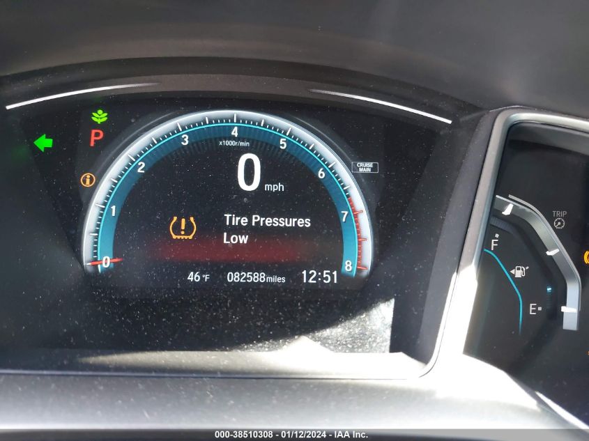 2018 HONDA CIVIC EX - 19XFC2F74JE016728