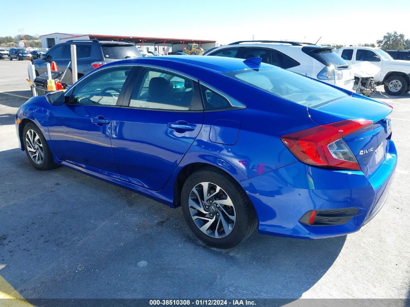 2018 HONDA CIVIC EX - 19XFC2F74JE016728