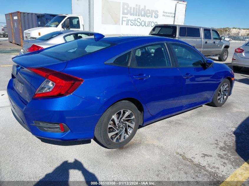 2018 HONDA CIVIC EX - 19XFC2F74JE016728