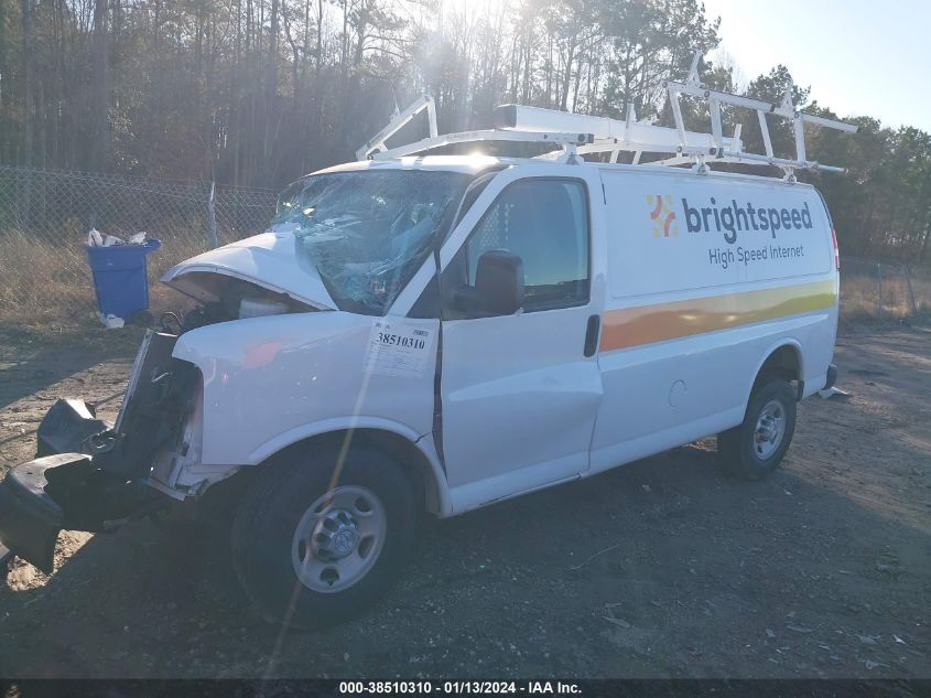 2017 CHEVROLET EXPRESS 2500 WORK VAN - 1GCWGAFF6H1249528