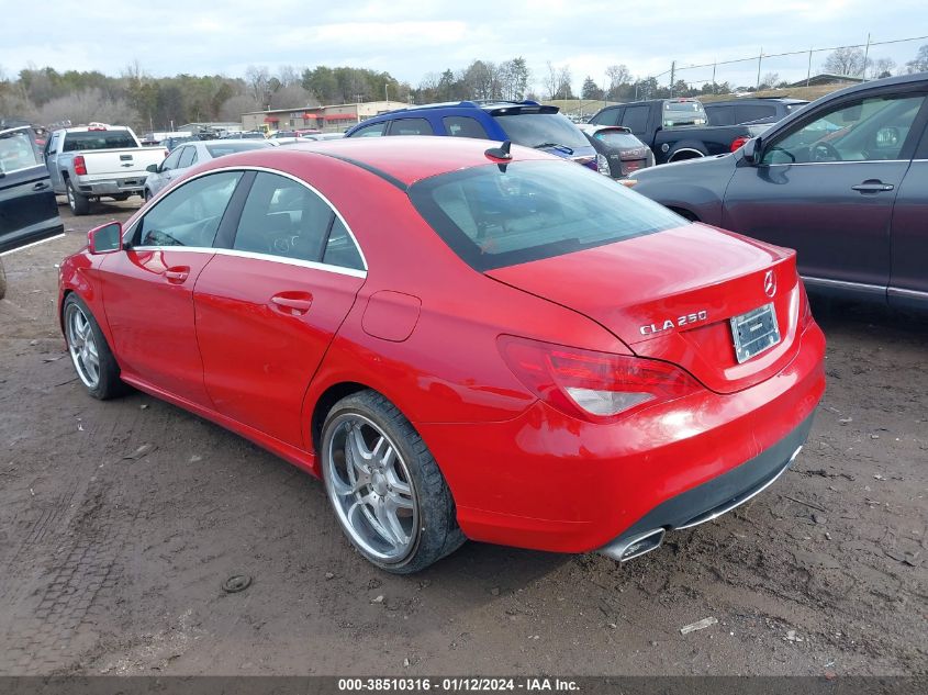 2014 MERCEDES-BENZ CLA 250 WDDSJ4EBXEW050136