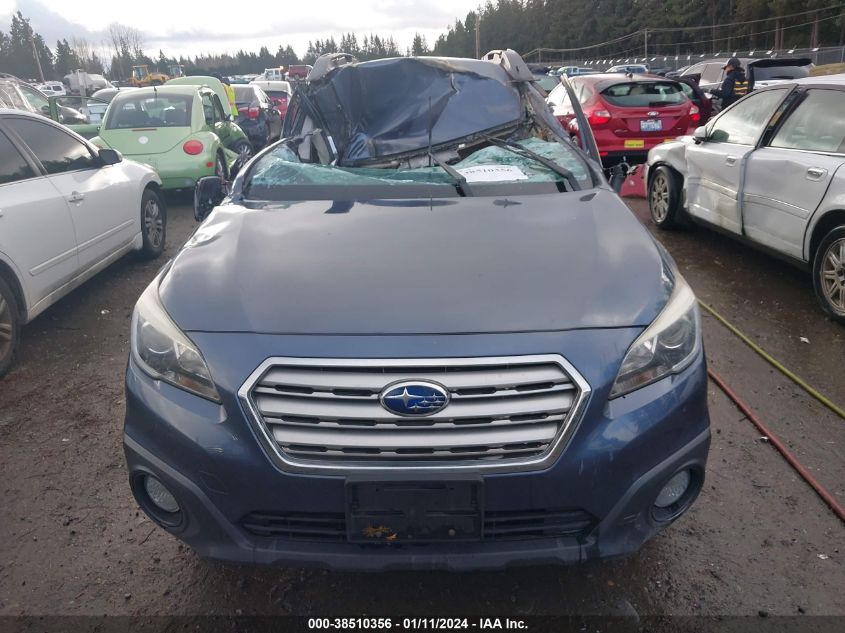 2017 SUBARU OUTBACK 2.5I PREMIUM - 4S4BSAFC6H3225278
