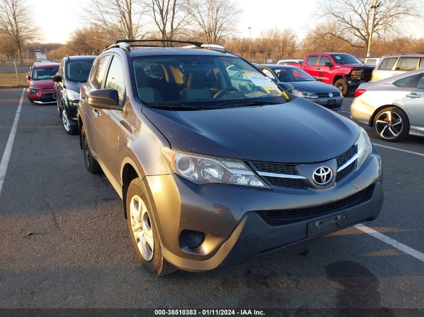 Lot #2539237731 2015 TOYOTA RAV4 LE salvage car