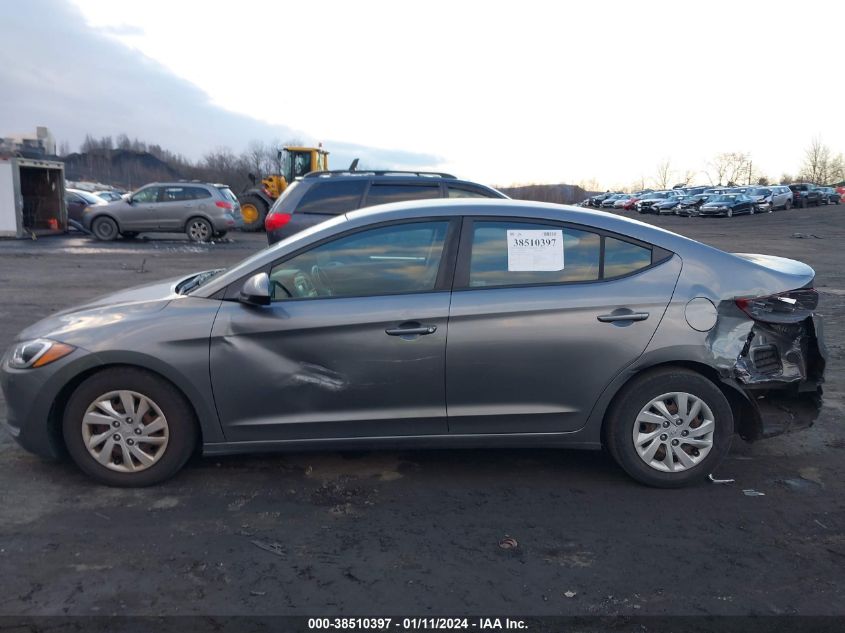 2018 HYUNDAI ELANTRA SE - 5NPD74LF7JH309893