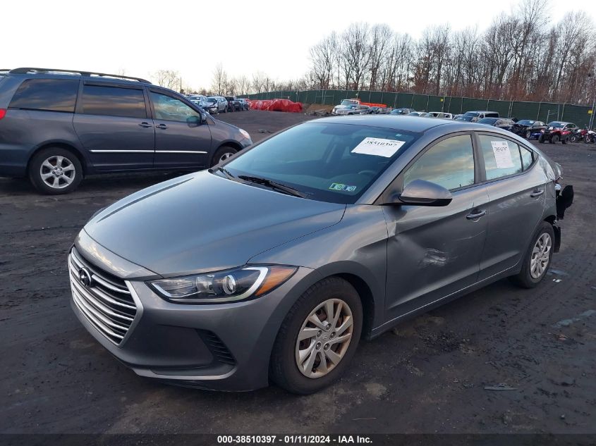 2018 HYUNDAI ELANTRA SE - 5NPD74LF7JH309893