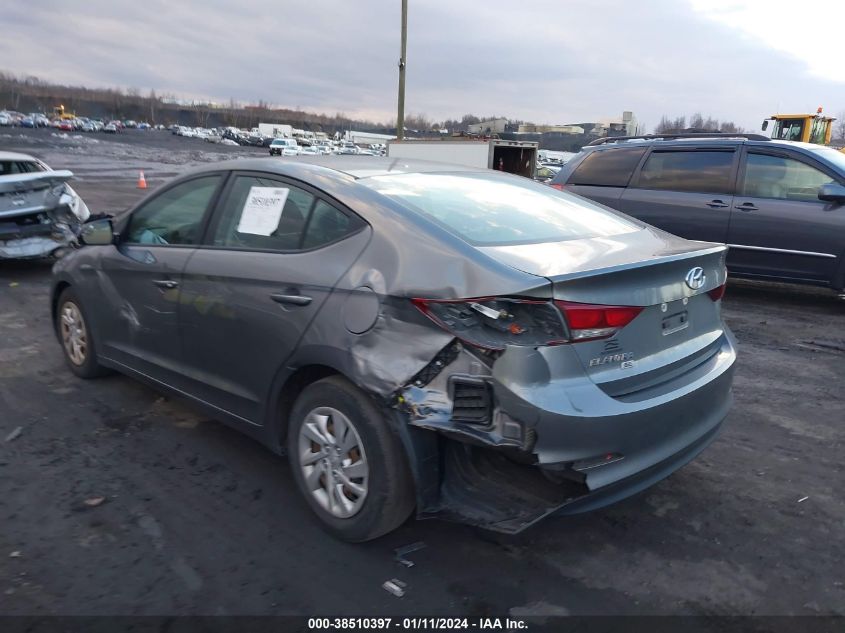 2018 HYUNDAI ELANTRA SE - 5NPD74LF7JH309893