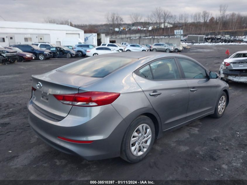 2018 HYUNDAI ELANTRA SE - 5NPD74LF7JH309893