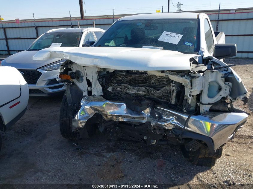 2020 CHEVROLET SILVERADO 1500 2WD REGULAR CAB LONG BED WT - 3GCNWAEF1LG301450