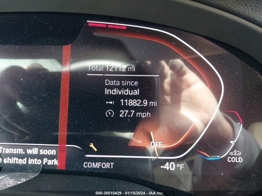 VIN 5UXTY3C09M9D71180 2021 BMW X3 SDRIVE30I