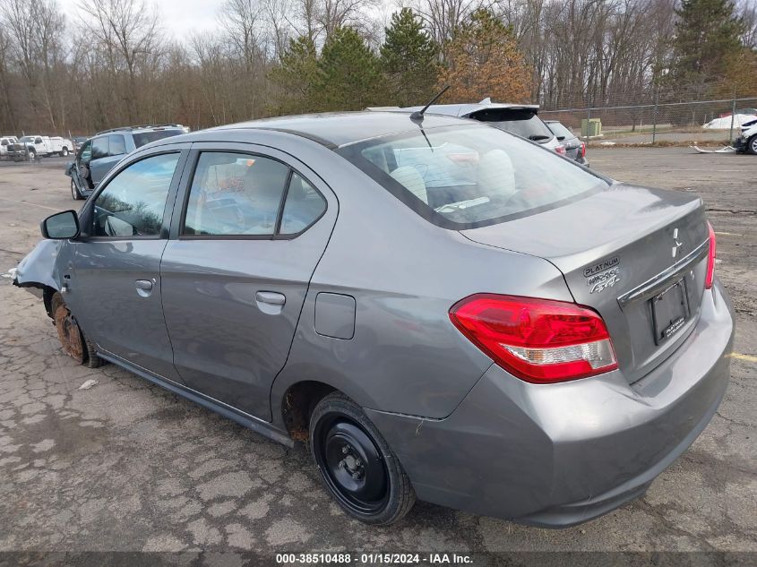 2020 MITSUBISHI MIRAGE G4 ES - ML32F3FJ6LHF01754