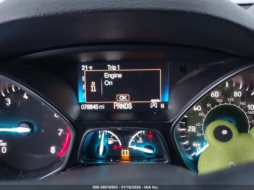 2017 FORD ESCAPE SE - 1FMCU9GD6HUD47380