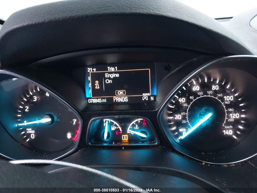 2017 FORD ESCAPE SE - 1FMCU9GD6HUD47380