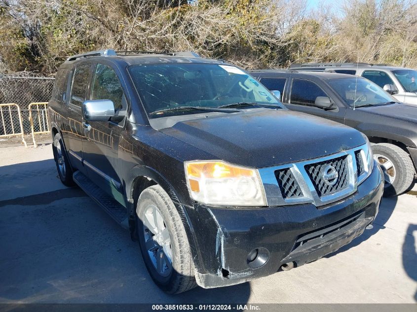 2013 NISSAN ARMADA PLATINUM - 5N1BA0NF5DN605445