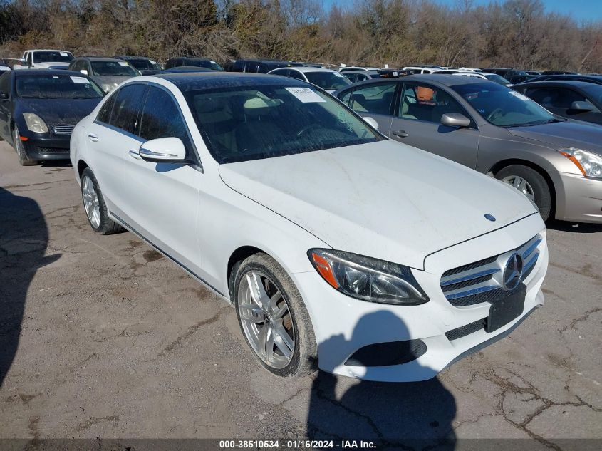 2015 MERCEDES-BENZ C 300 4MATIC/LUXURY 4MATIC/SPORT 4MATIC - 55SWF4KB8FU089310