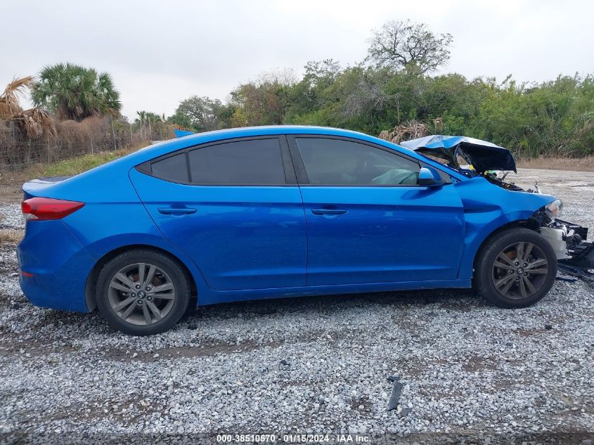 2018 HYUNDAI ELANTRA SEL - 5NPD84LF0JH375375