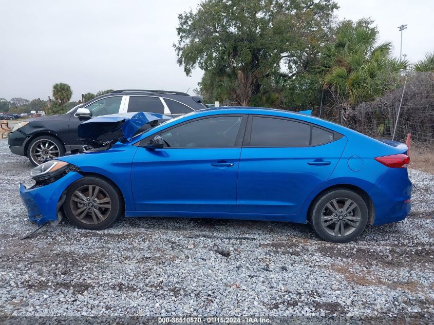 2018 HYUNDAI ELANTRA SEL - 5NPD84LF0JH375375