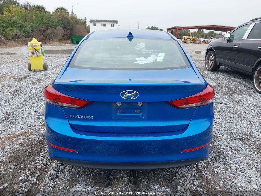 2018 HYUNDAI ELANTRA SEL - 5NPD84LF0JH375375