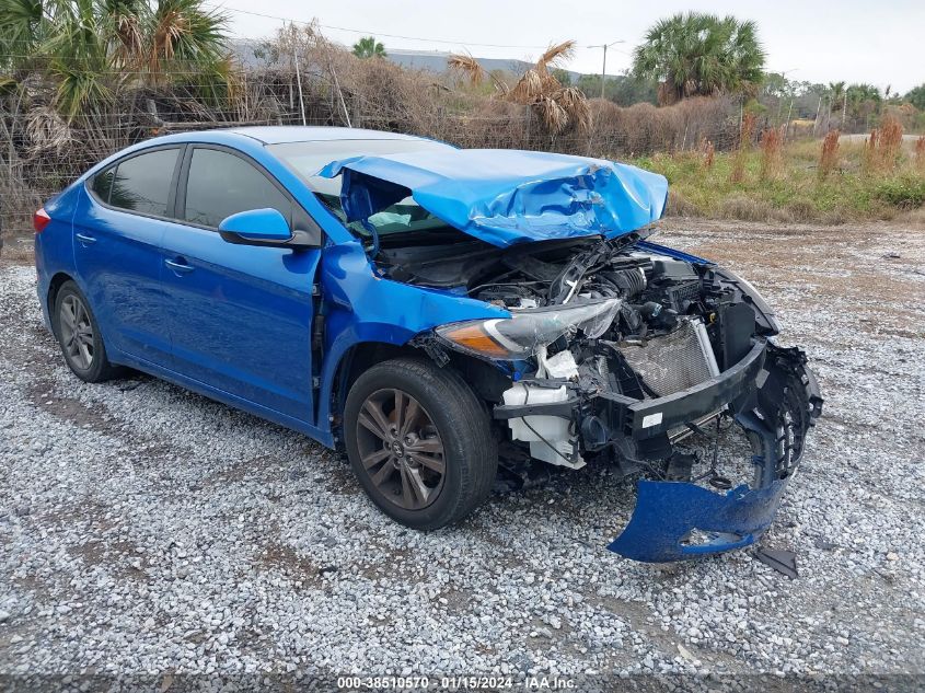 2018 HYUNDAI ELANTRA SEL - 5NPD84LF0JH375375