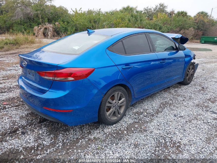 2018 HYUNDAI ELANTRA SEL - 5NPD84LF0JH375375