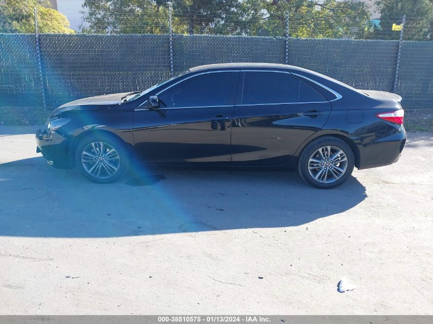 2017 TOYOTA CAMRY SE - 4T1BF1FK3HU396995