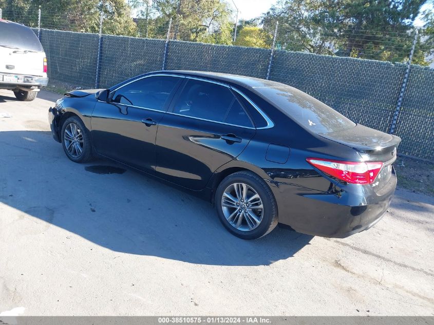 2017 TOYOTA CAMRY SE - 4T1BF1FK3HU396995