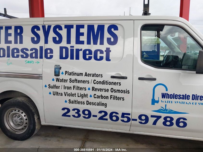 2020 NISSAN NV CARGO NV1500 S STANDARD ROOF V6 1N6BF0KM5LN802118