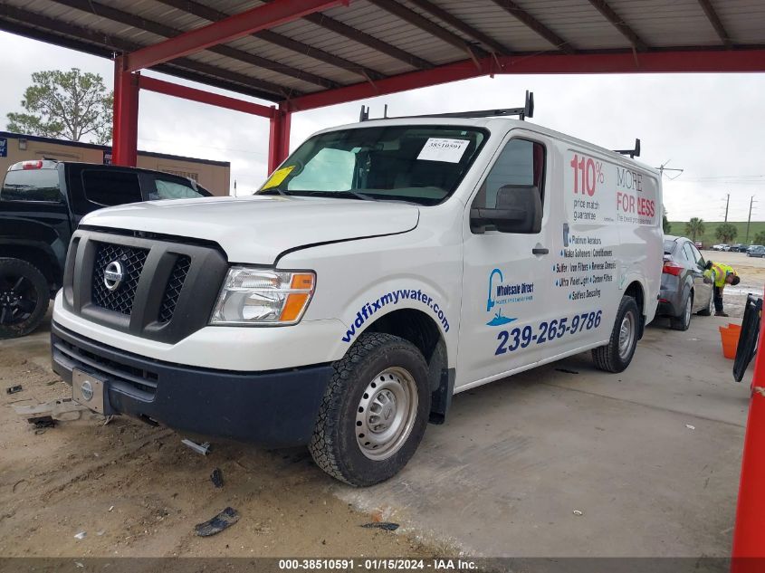 2020 NISSAN NV CARGO NV1500 S STANDARD ROOF V6 1N6BF0KM5LN802118