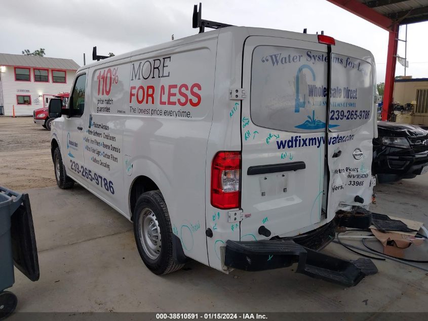 2020 NISSAN NV CARGO NV1500 S STANDARD ROOF V6 1N6BF0KM5LN802118