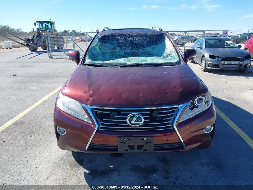 2013 LEXUS RX 350 350 - 2T2ZK1BA4DC123580