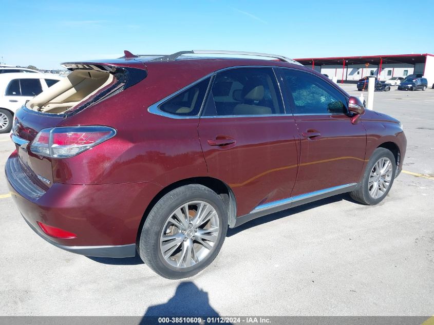 2013 LEXUS RX 350 350 - 2T2ZK1BA4DC123580