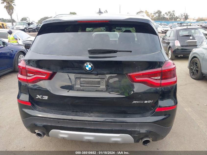 2021 BMW X3 XDRIVE30I - 5UXTY5C09M9F81919