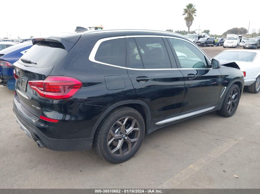 2021 BMW X3 XDRIVE30I - 5UXTY5C09M9F81919