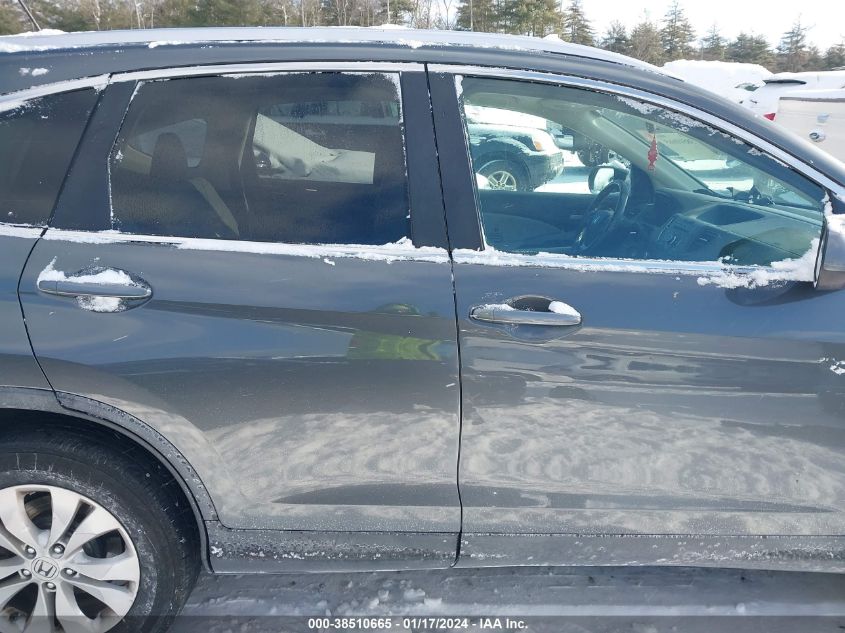 2013 HONDA CR-V EX-L - 2HKRM4H72DH612696