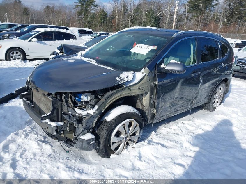 2013 HONDA CR-V EX-L - 2HKRM4H72DH612696